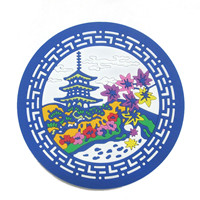 彩色矽膠墊,矽膠杯子墊,水杯矽膠防滑墊