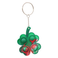 鑰匙扣,矽膠掛飾,矽膠泡泡解壓扣